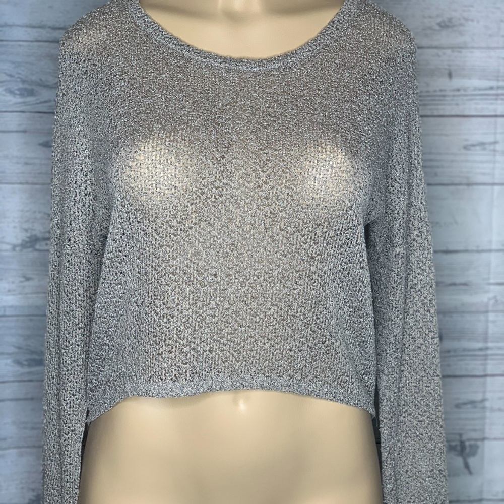 NWT A’Gaci High Low Lightweight Sweater Sz S